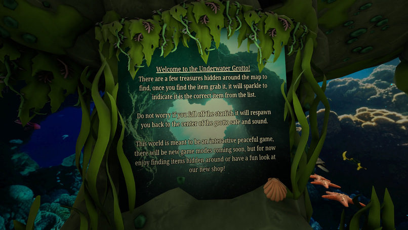 Underwater Grotto (Scavenger Hunt) – screenshot 6
