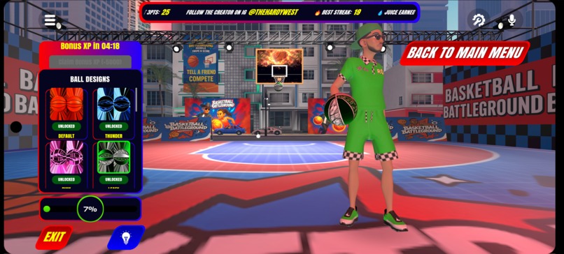 Basketball Battleground  – screenshot 1