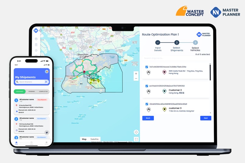Master Planner: Your all-in-one fleet management solution – screenshot 1