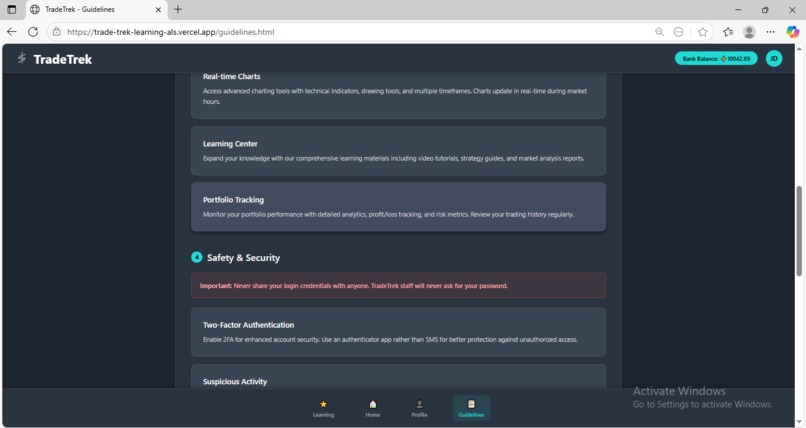 TradeTrek – screenshot 7