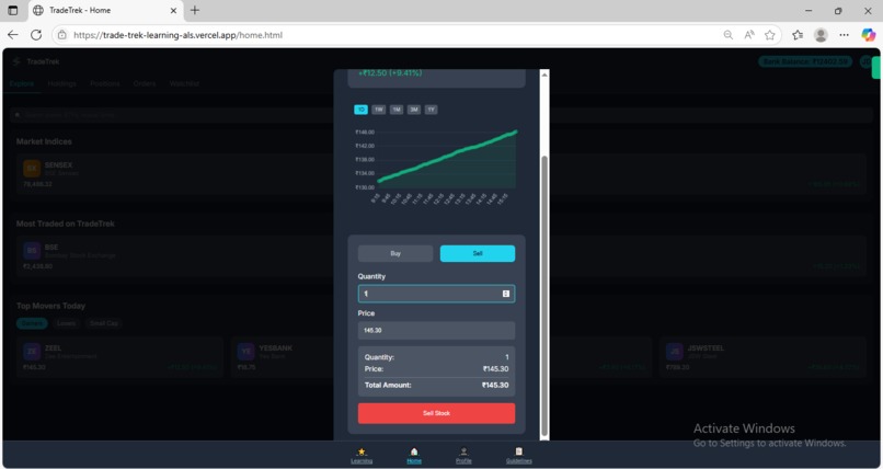 TradeTrek – screenshot 10