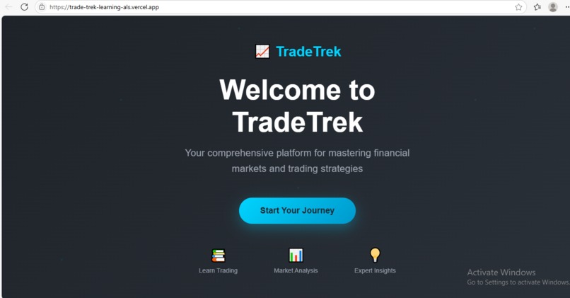 TradeTrek – screenshot 1