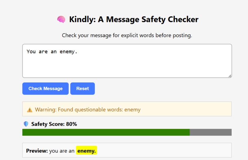 Kindly – screenshot 3