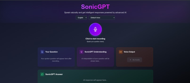 SonicGPT – screenshot 1