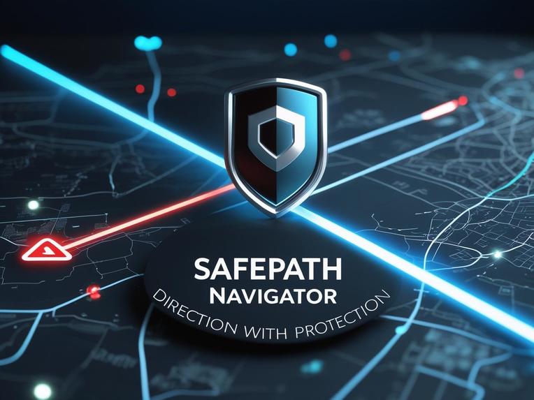 SafePath Navigator – A Strategic Safety Layer for Google Map – screenshot 1