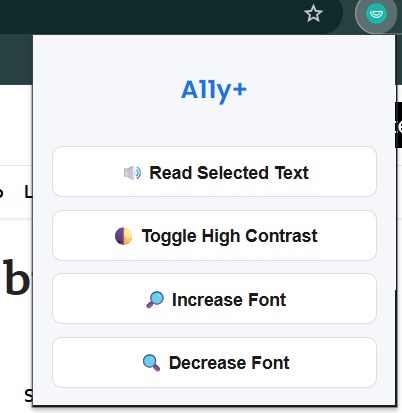 A11yPlus – screenshot 2