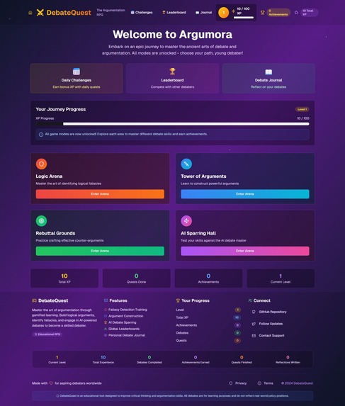 DebateQuest – screenshot 1