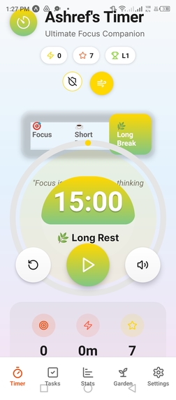 Mindful Pomodoro – screenshot 4