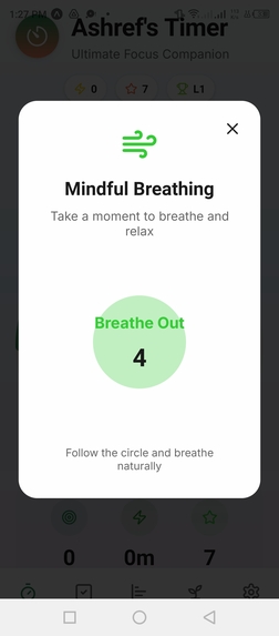 Mindful Pomodoro – screenshot 5