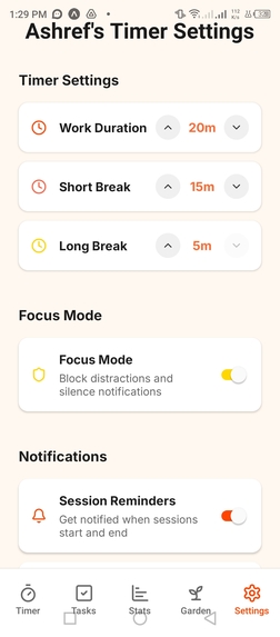 Mindful Pomodoro – screenshot 17