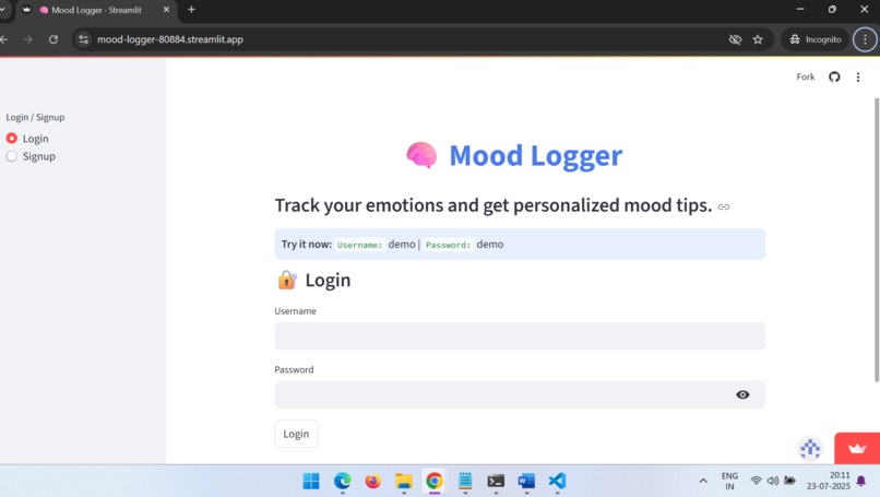 MoodLogger – Reflect & Record Your Day – screenshot 4