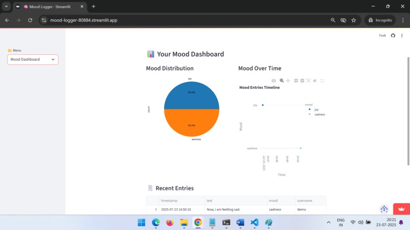 MoodLogger – Reflect & Record Your Day – screenshot 6