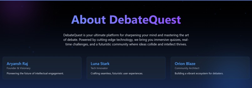 DebateQuiest – screenshot 2