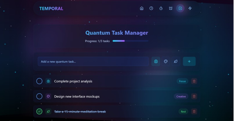 TEMPORAL – AI Time Coach – screenshot 4