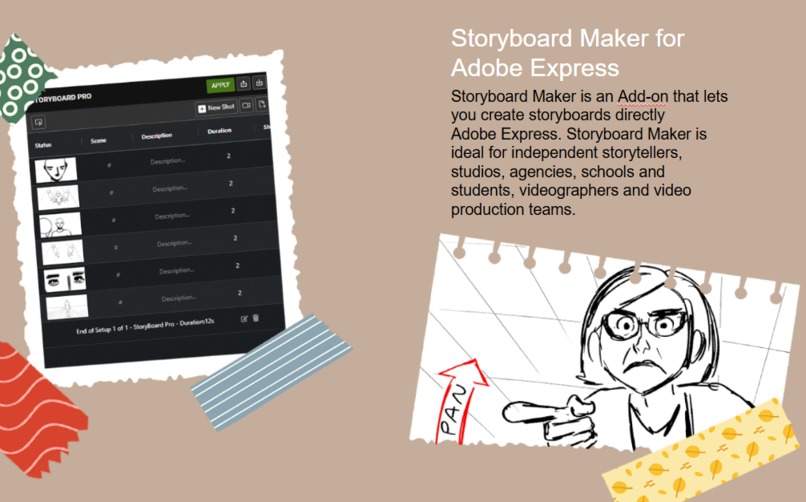 Storyboard maker – screenshot 1
