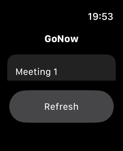 GoNow: AI-Powered Smart Departure Assistant – screenshot 1