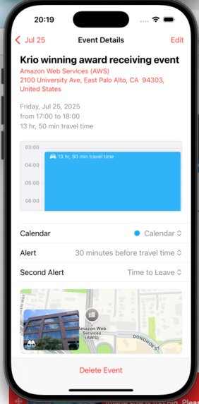 GoNow: AI-Powered Smart Departure Assistant – screenshot 2