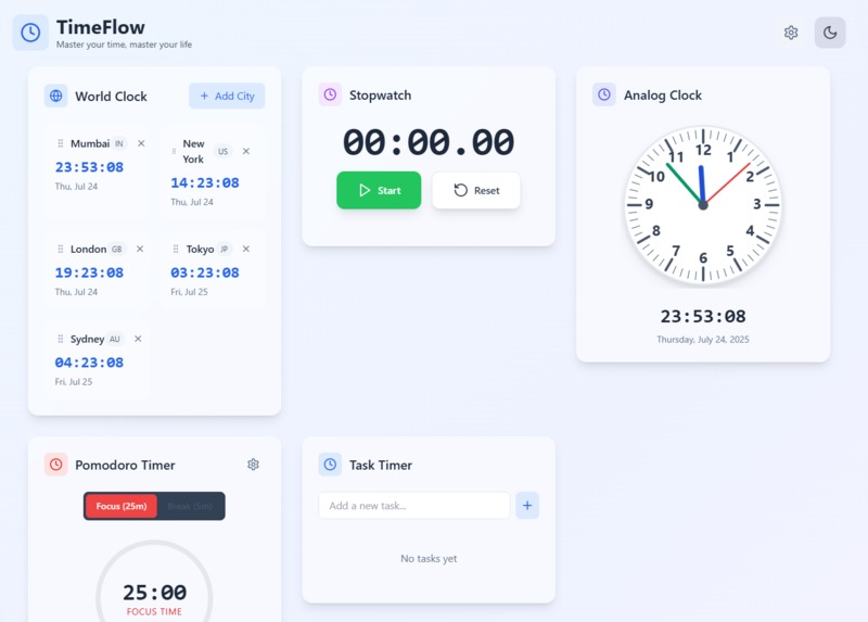 TimeFlow – screenshot 1