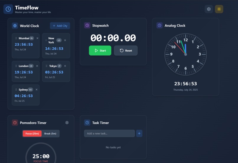 TimeFlow – screenshot 3