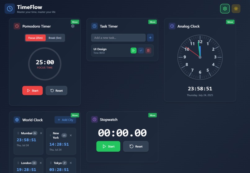 TimeFlow – screenshot 4