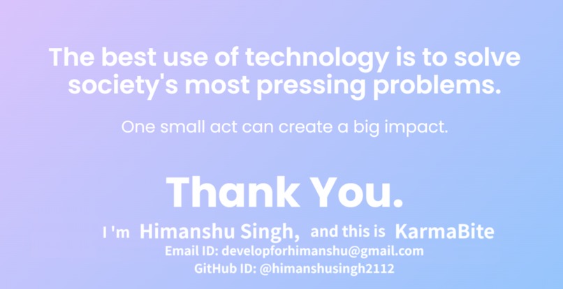 KarmaBite – screenshot 2