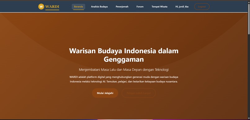 WARDI (Warisan Digital Indonesia) – screenshot 1