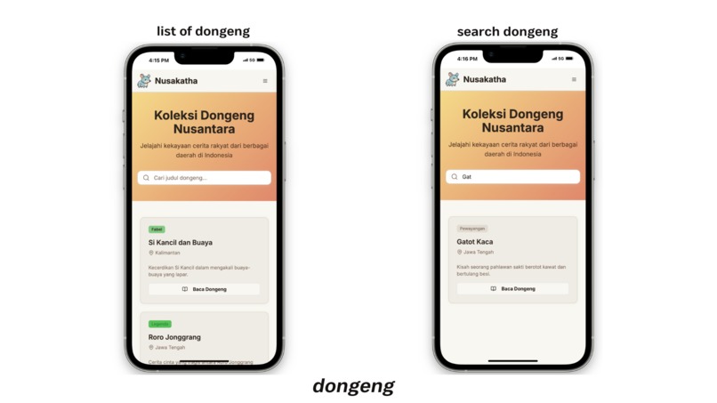 Nusakatha – screenshot 2