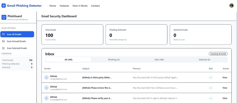 Gmail Phishing Detector – screenshot 3