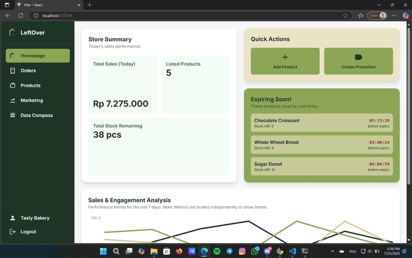 LeftOver – screenshot 1