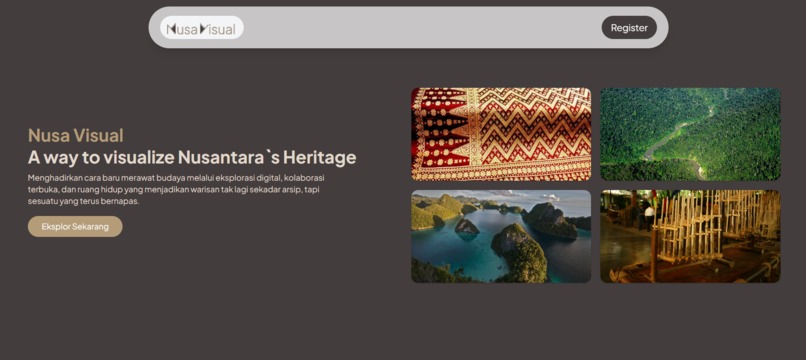 Nusa Visual – screenshot 1