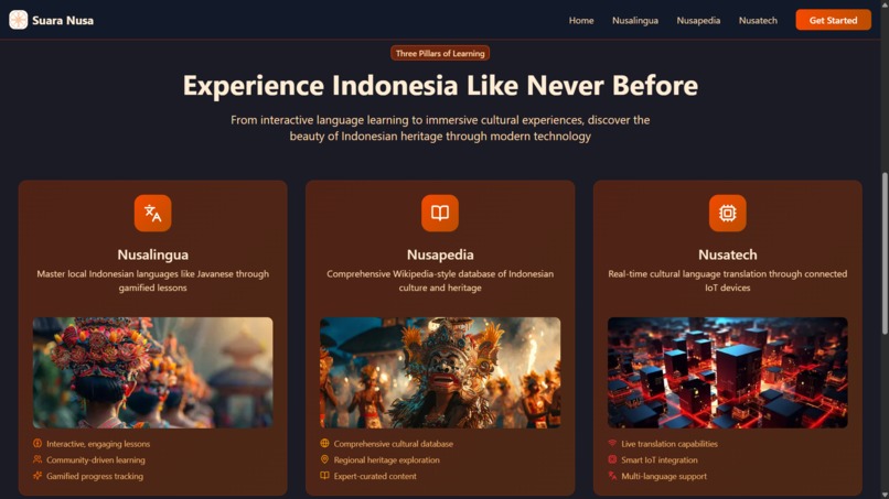 SuaraNusa – screenshot 2