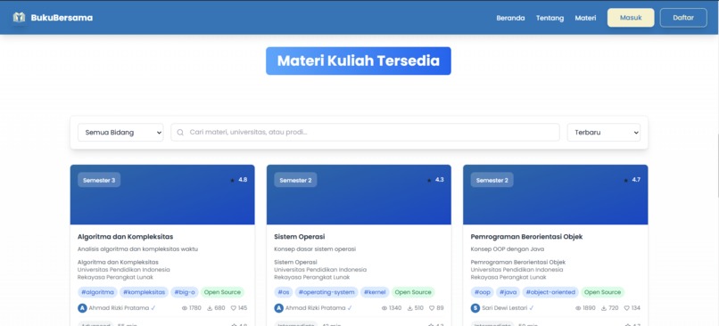 BUKU BERSAMA – screenshot 3