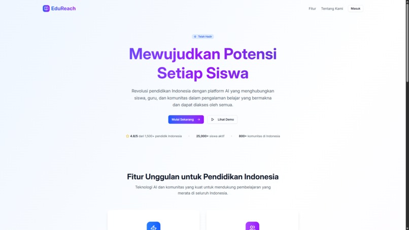 EduReach – screenshot 1