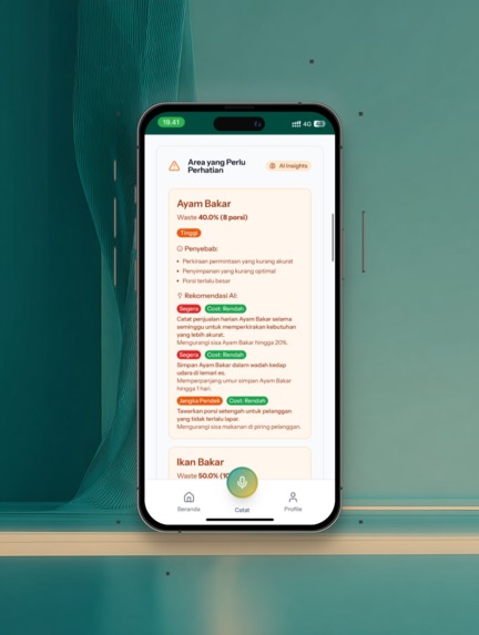 Smarteg: Voice AI for Zero-Waste Eateries – screenshot 9