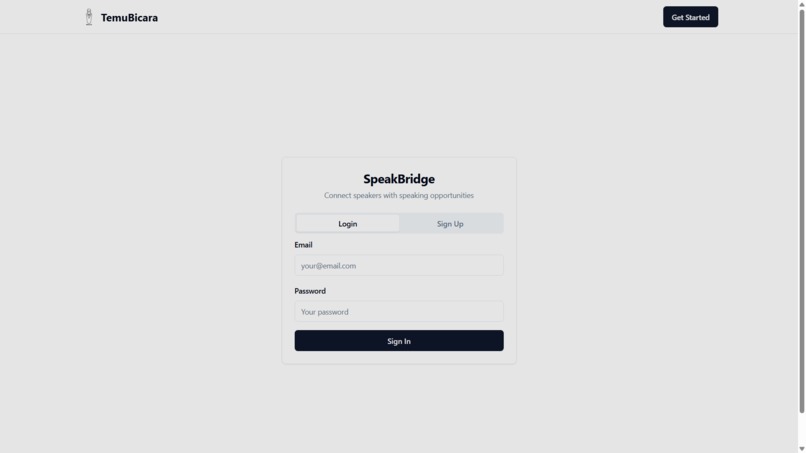 TemuBicara – screenshot 1