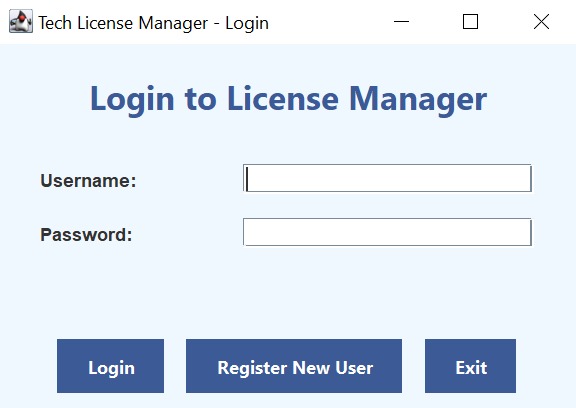 License-Management – screenshot 1