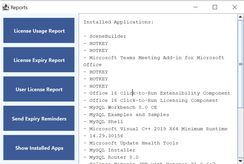 License-Management – screenshot 7