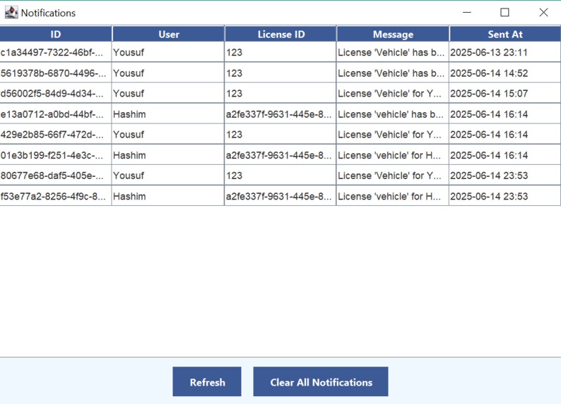 License-Management – screenshot 8
