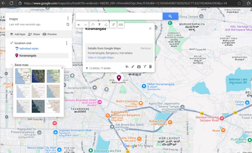maps – screenshot 1