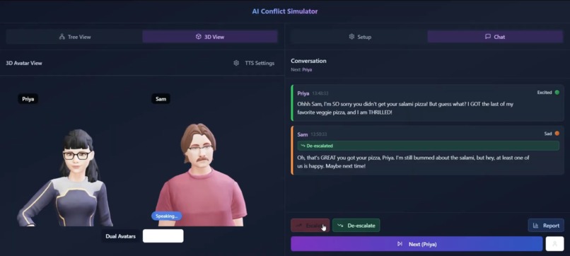 Conflicta – screenshot 2
