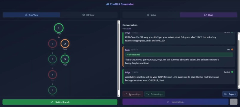 Conflicta – screenshot 3
