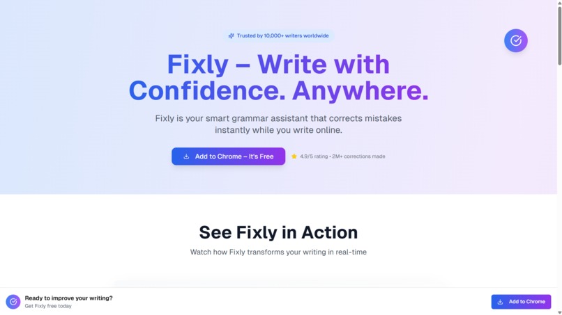 Fixly – screenshot 1