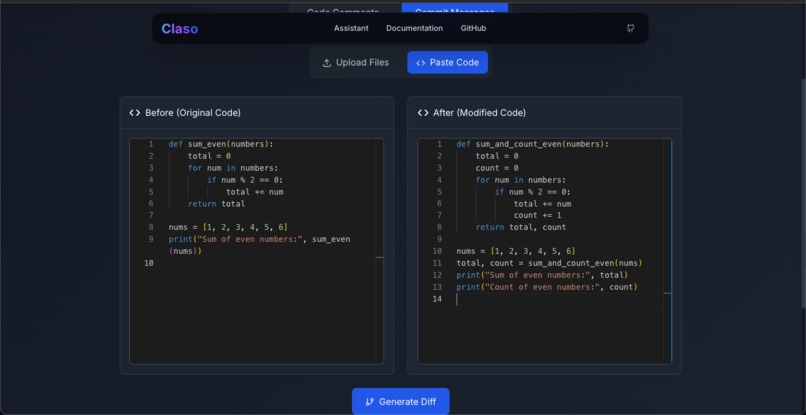 Claso – screenshot 1
