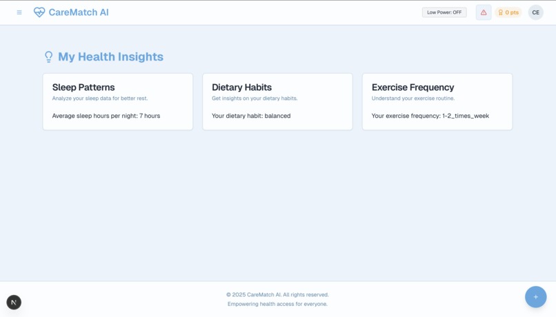 CAREMATCH AI – screenshot 7