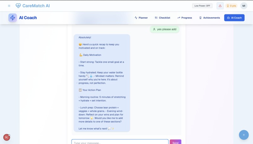 CAREMATCH AI – screenshot 6