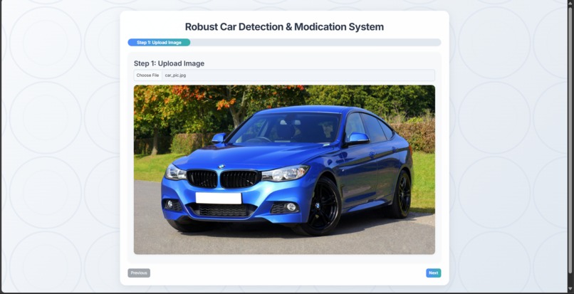 RCDMS - Robust Car Detection & Modication System – screenshot 2