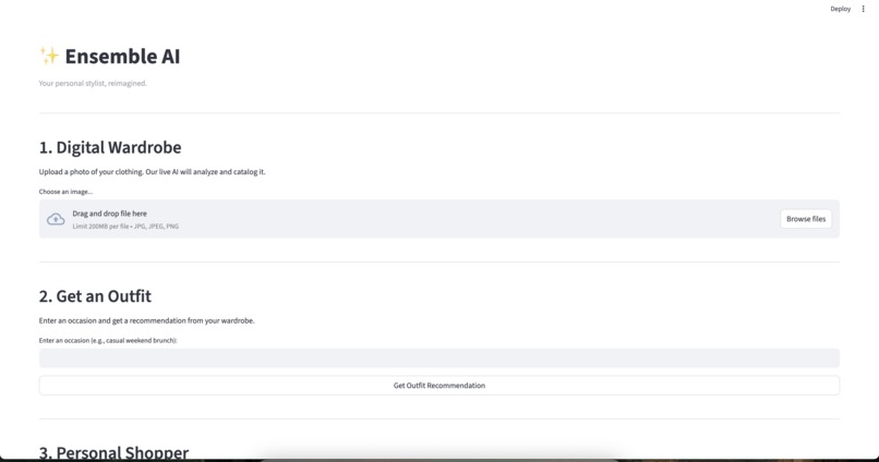 Ensemble AI  – screenshot 1