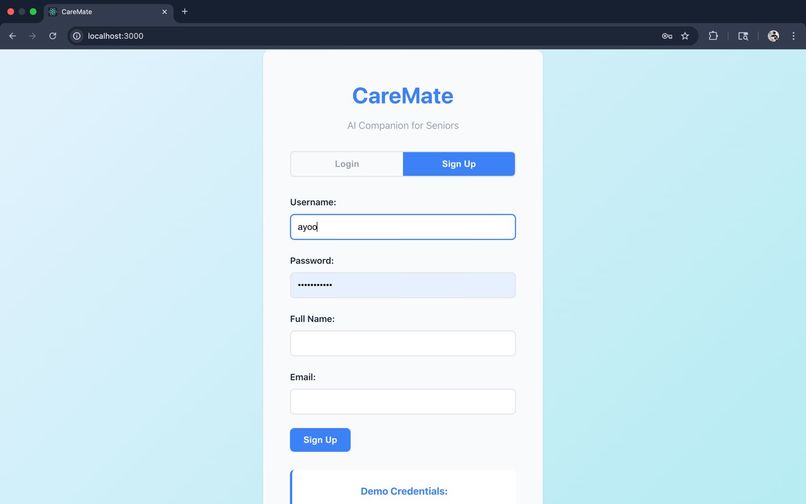 CareMate – screenshot 1