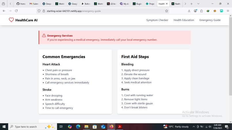 Healthcare_AI_Assistant – screenshot 4