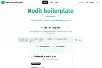 Nodit MCP Boilerplate  